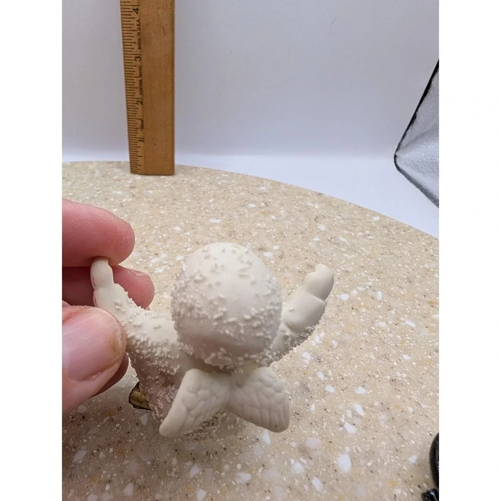 Dept 56 Snowbaby Collection Winged Lite Up Clip Released 1986 Retired 1990 Rare